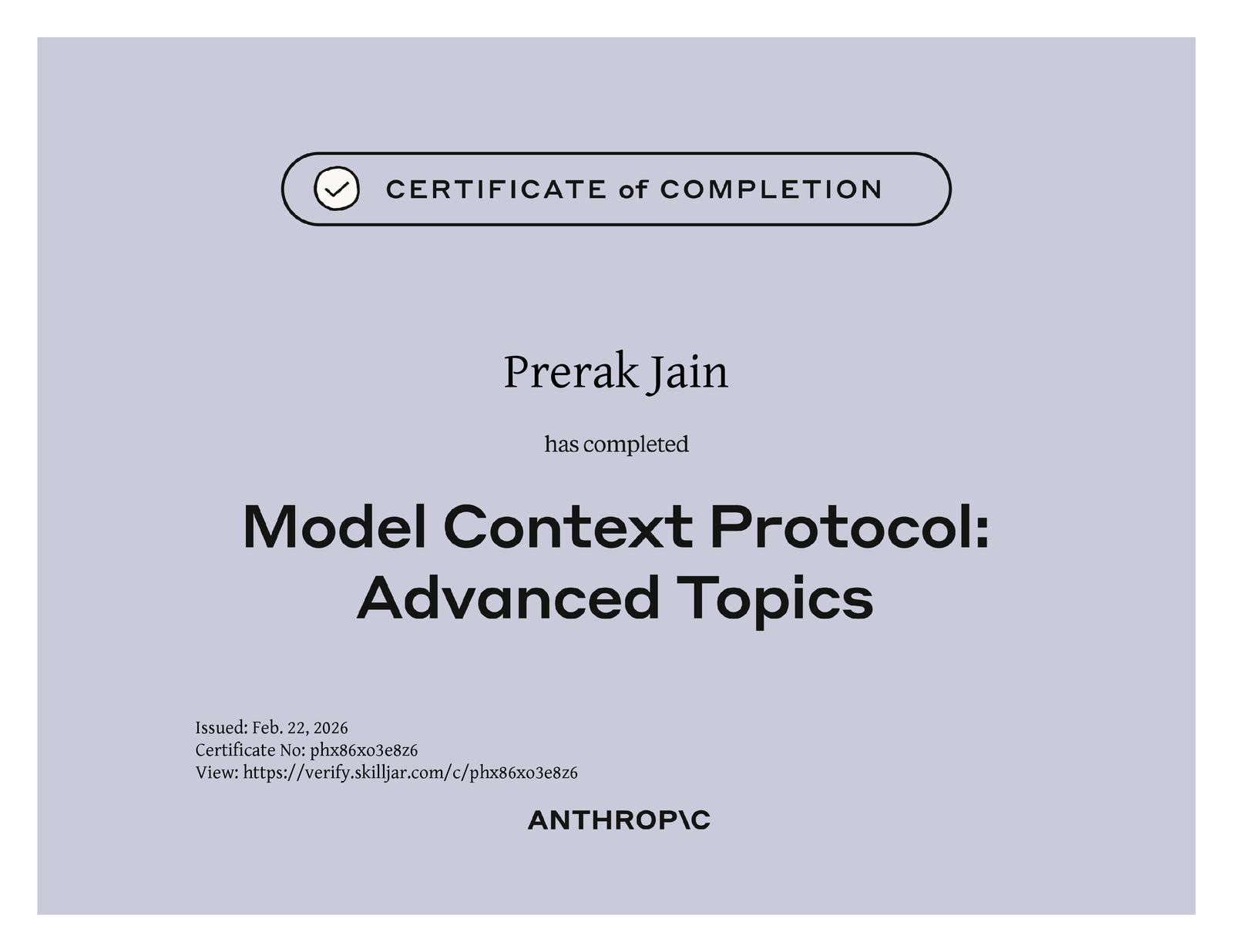 Advanced Model Context Protocol